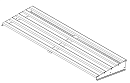 Wooden rack for upper deck KR70/KS70/K70 (1,3)